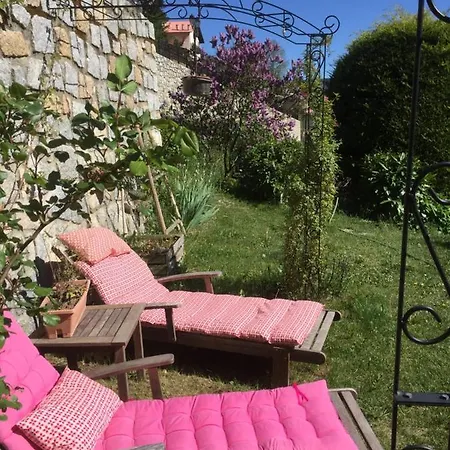Rez De Jardin De Bois , Calme Et Verdure ! Appartement Saint-Martin-Vésubie